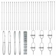 Ограда за пасища Сребрист 50 x 1.2 m Поцинкована стомана