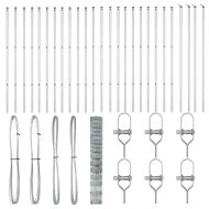 Стълб за ограда. Галванизирана 50 x 1,2 m Стомана