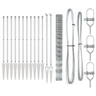 Ограда за пасища Сребрист 25 x 1.5 m Поцинкована стомана