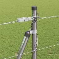 Ограда за пасища Сребрист 25 x 1.5 m Поцинкована стомана