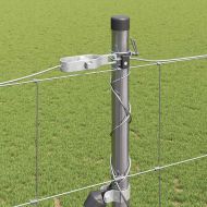 Ограда за пасища Сребрист 25 x 1.6 м Поцинкована стомана