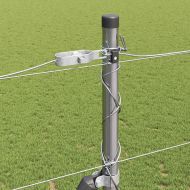 Ограда за пасища Сребрист 25 x 1.6 м Поцинкована стомана