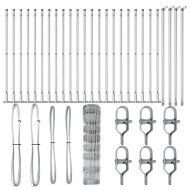 Ограда за пасища Сребрист 50 x 0.8 m Поцинкована стомана