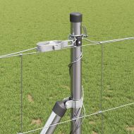 Стълб за ограда. Галванизирана 50 x 1,2 m Стомана