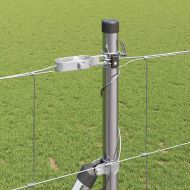 Ограда за пасища Сребрист 50 x 1.4 м Поцинкована стомана