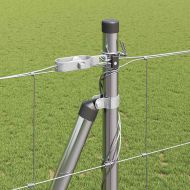 Ограда за пасища Сребрист 50 x 1.5 m Поцинкована стомана