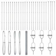 Оградa с колчета Сребрист 1.6 x 50 m Стомана