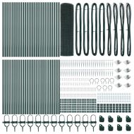 Оградa с колчета Зелен 0.5 x 100 м Стомана