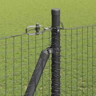 Оградa с колчета Сив 1.4 x 10 m Стомана