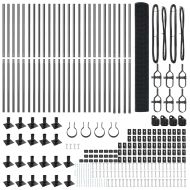 Оградa с колчета Сив 1.2 x 50 m Стомана
