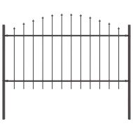 Градска ограда Сив 510 x 100 см Прахово боядисана стомана