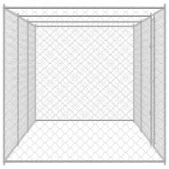 Клетка за куче Сребрист 600 x 200 x 256 см