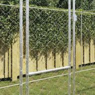 Клетка за куче Сребрист 800 x 200 x 256 см