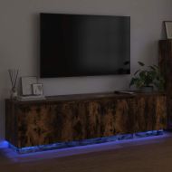 ТВ шкаф Димян дъб 180 x 38 x 49 см Инженерно дърво