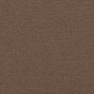 Модулен диван без ръкави 2 pcs Кафяво 55 x 74 x 82 см текстил