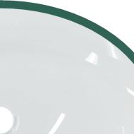 Стъклена мивка, 50x37x14 см, прозрачна