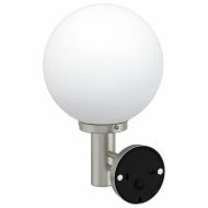 Външна стенна лампа Сребрист 28 x 25 x 38 см Неръждаема стомана