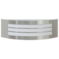 Външни стенни лампи 2 pcs Сребрист 32 x 10 x 10 см