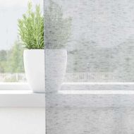 Перде от воал С завеси 2 pcs Тъмен сив 245 x 140 см Полиестер