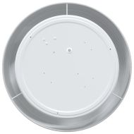 Таванна лампа Сив 30 x 13.5 см текстил