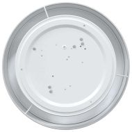 Таванна лампа Сив 38 x 13.5 см текстил