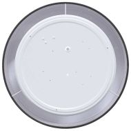 Таванна лампа Черно 30 x 13.5 см текстил