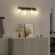 Таванен спот Черно 70 x 13 x 26 см Стъкло и метал