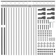 Градска ограда Сив Стомана
