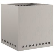 Бездимна камина Кафяво 48 x 48 x 50 см Стомана