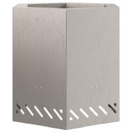 Бездимна камина Кафяво 48 x 48 x 51 см Стомана