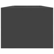 Огнище Черно 160 х 45 х 35 см Стомана