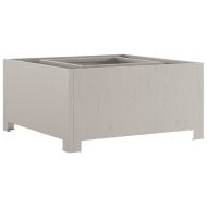 Огнище Кафяво 60 x 60 x 30 cm Стомана