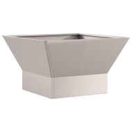 Огнище Кафяво 60 x 60 x 35 cm Стомана