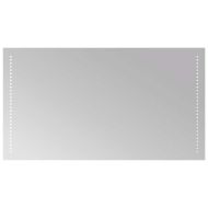 LED огледало за баня, 90x50 см