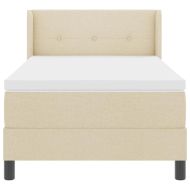 Континентално легло с матрак с матрак Крем 80 x 200 cm