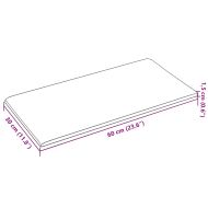 Стенни панели, 12 бр, черни, 60x30 см, плат, 2,16 м²