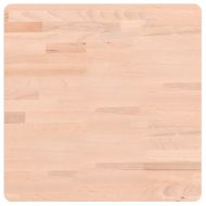 Плот за маса 50x50x4 см квадратен масивен бук