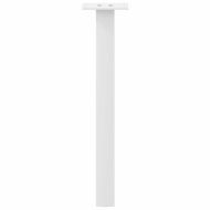 Крака за масичка за кафе, 4 бр., бели, 30 см, стомана