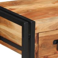 Нощен шкаф 2 pcs Кафяво 40 x 35 x 50 см Акациево дърво масив