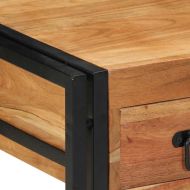 Нощен шкаф Кафяво 40 x 40 x 50 cm Акациево дърво масив