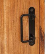 Нощно шкафче 2 pcs Кафяво 35 x 33 x 48 см Солидно дърво акация