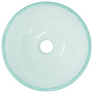 Мивка, закалено стъкло, 30x12 см, матирана