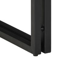 Странична маса 30 x 30 x 40 cm Солидно мангово дърво и метал