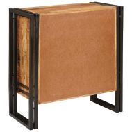 Служебен шкаф Кафяво 66 x 33 x 70 см Солидно мангово дърво