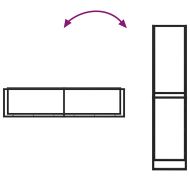 Стойка за дърва за огрев черна 50x30x209 cm стомана