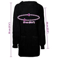 Халат KINN Черно L Памук