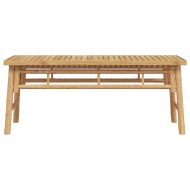 Пейка Кафяво 110 x 38 x 45 cm бамбук
