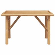 Масичка за кафе Кафяво 70 x 40 x 36 cm бамбук