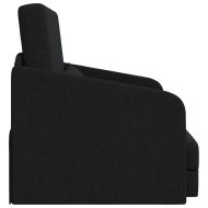 Диван легло Черно 65 x 80 x 83 см Кадифе