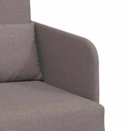 Диван легло Таупе 65 x 80 x 83 см Кадифе